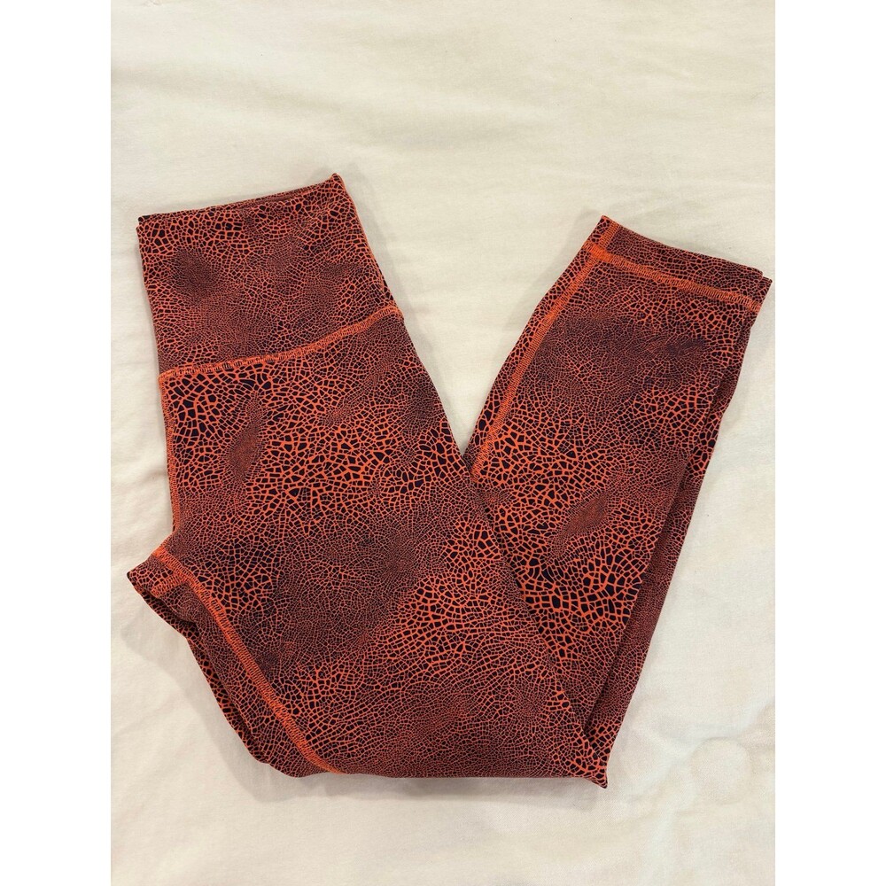 Lululemon crackle winder train high rise crop leggings size 6